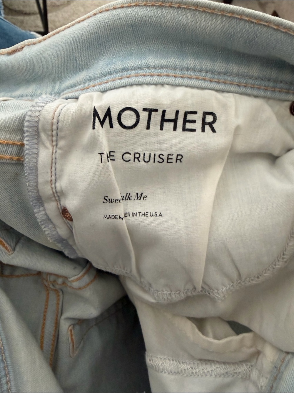 MOTHER The Super Cruiser Jeans TALL, double heel, low rise jeans - W29 - Picture 5 of 14